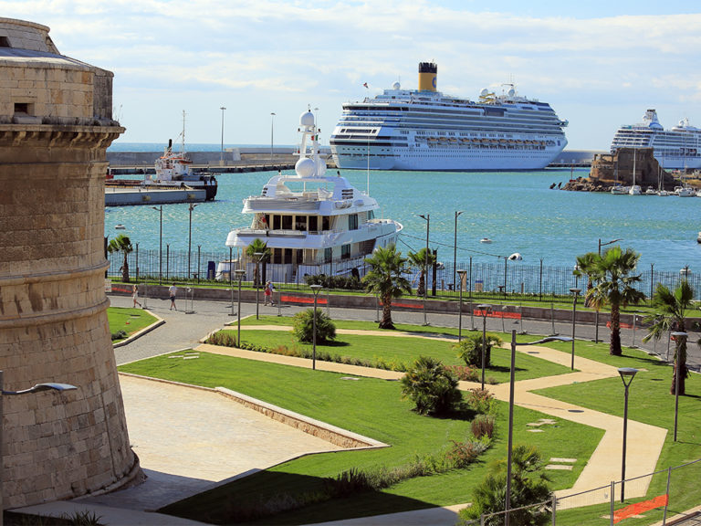 From Civitavecchia Port